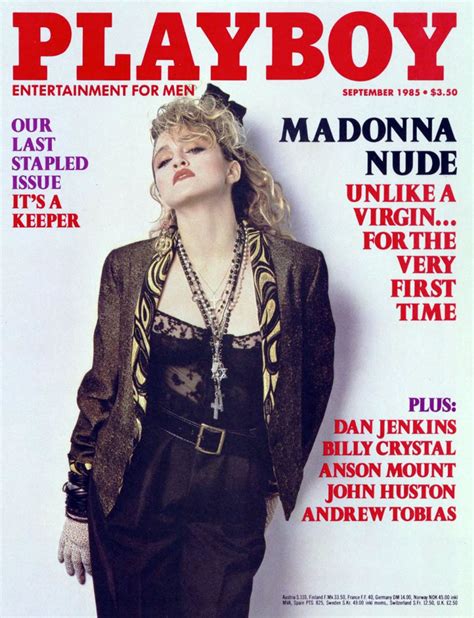 madonna playboy nude|Playboy publishes never